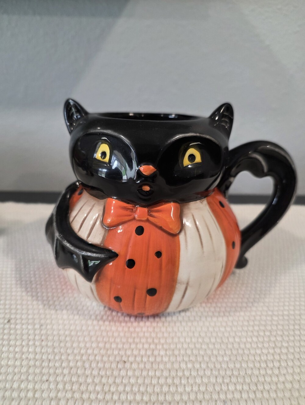 Johanna Parker Peep Bat Coffee Mug Cup Decor Halloween